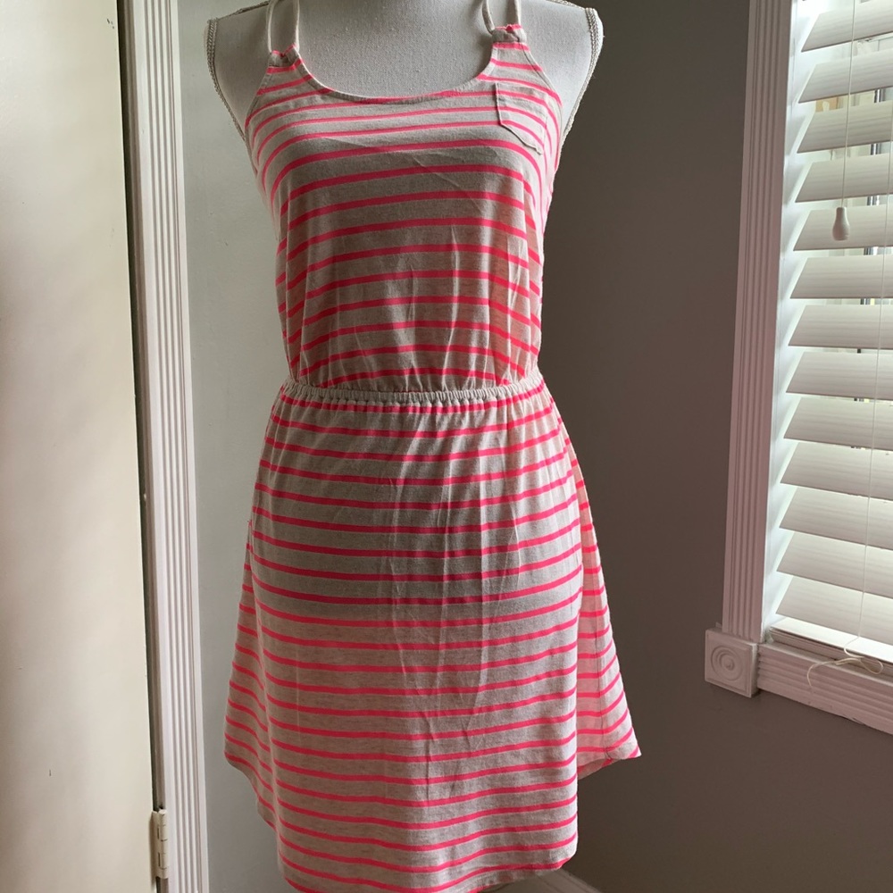 Express Racerback Spaghetti Strap Sundress